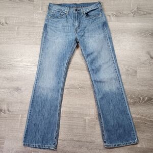 LEVI'S 527 Light Blue Wash Denim Jeans Men's 32 x 32